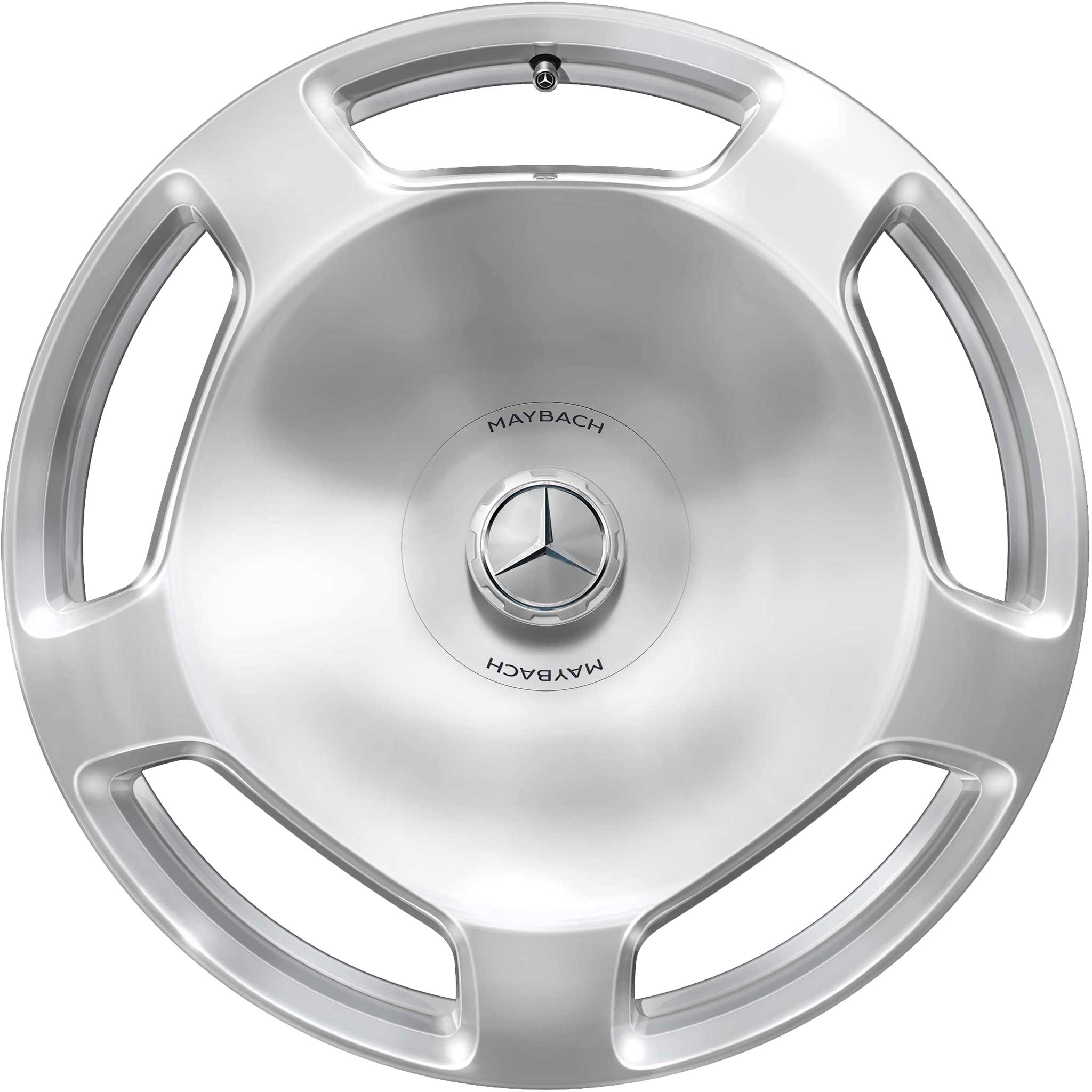 Mercedes Maybach 5 Hole [223-20] Clear Lacquer with High Sheen Alloy Wheel Product Image #1