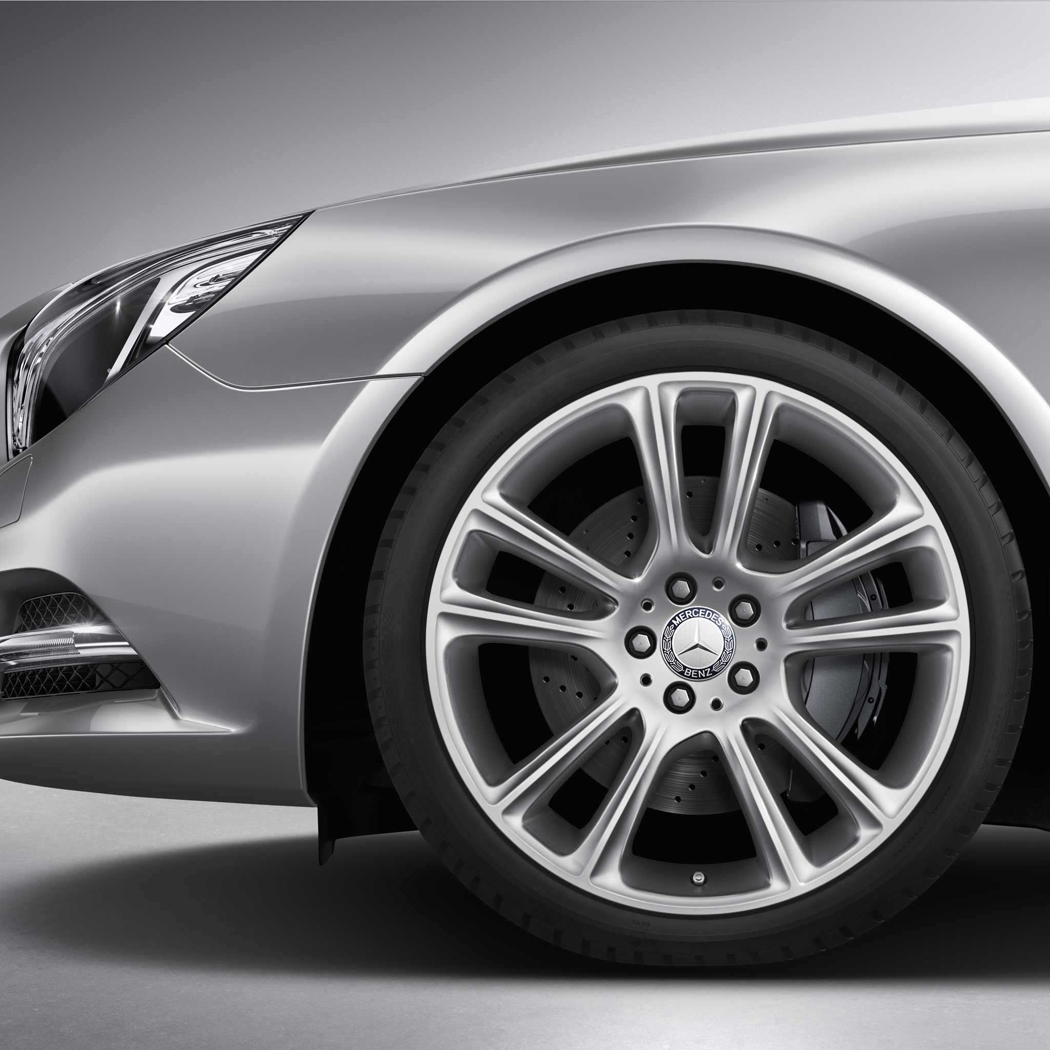 Mercedes 5 Twin Spoke [231-19] Vanadium Silver Alloy Wheel Product Image #4