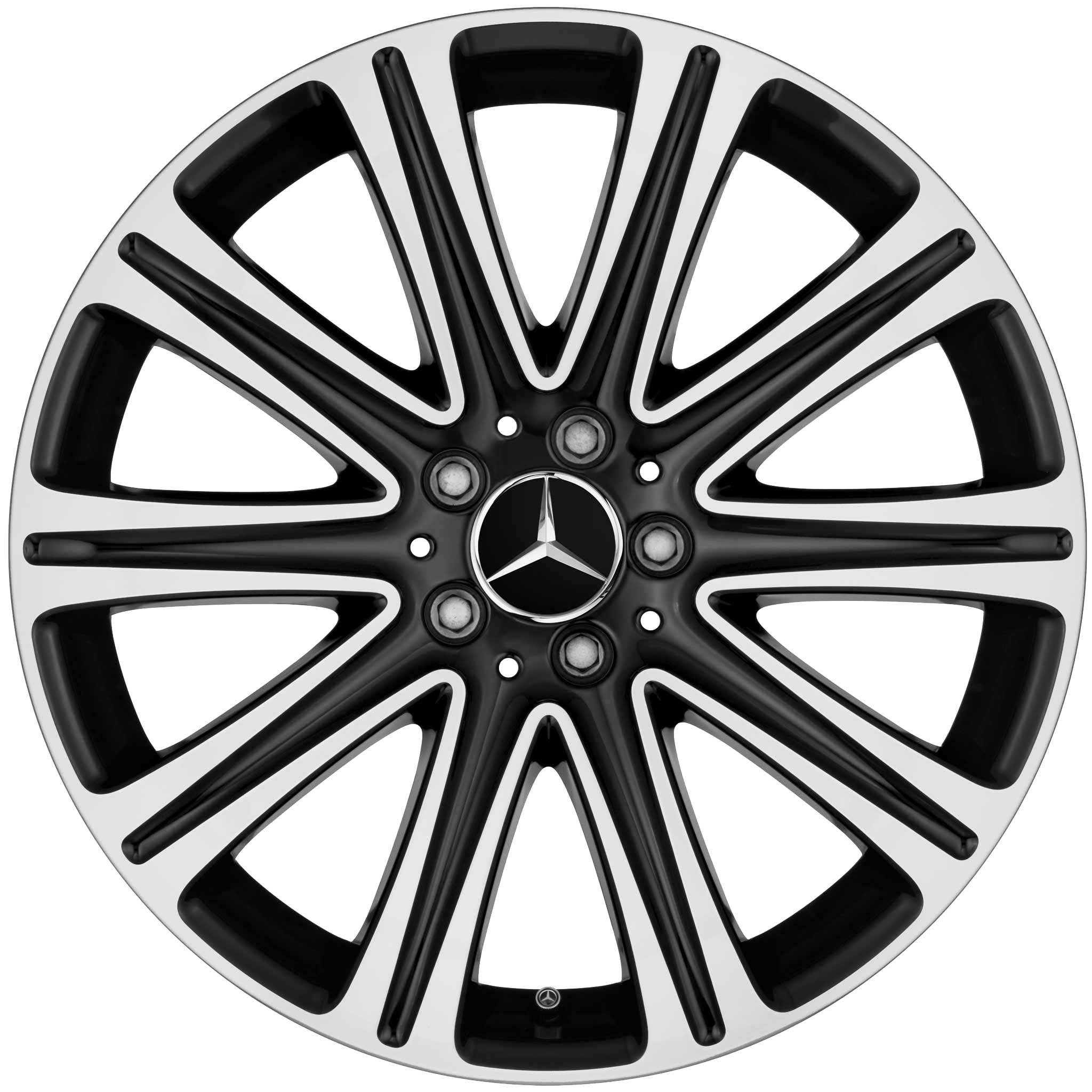 Mercedes 10 Spoke [231-19] Gloss Black with High Sheen Alloy Wheel Product Image #1