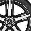 Mercedes 5 Spoke [231-19] Gloss Black with High Sheen Wheel Img 2