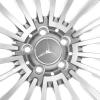 Mercedes Multispoke [231-19] Palladium Silver with High Sheen Wheel Img 4