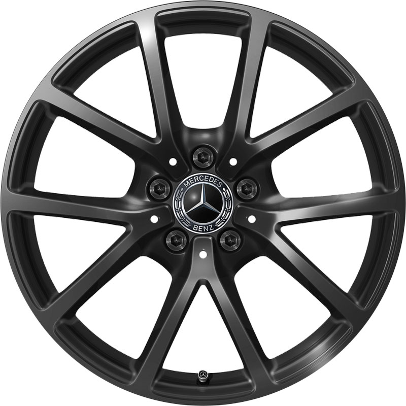 Mercedes 10 Spoke [236-18] Gloss Black Alloy Wheel Product Image #1