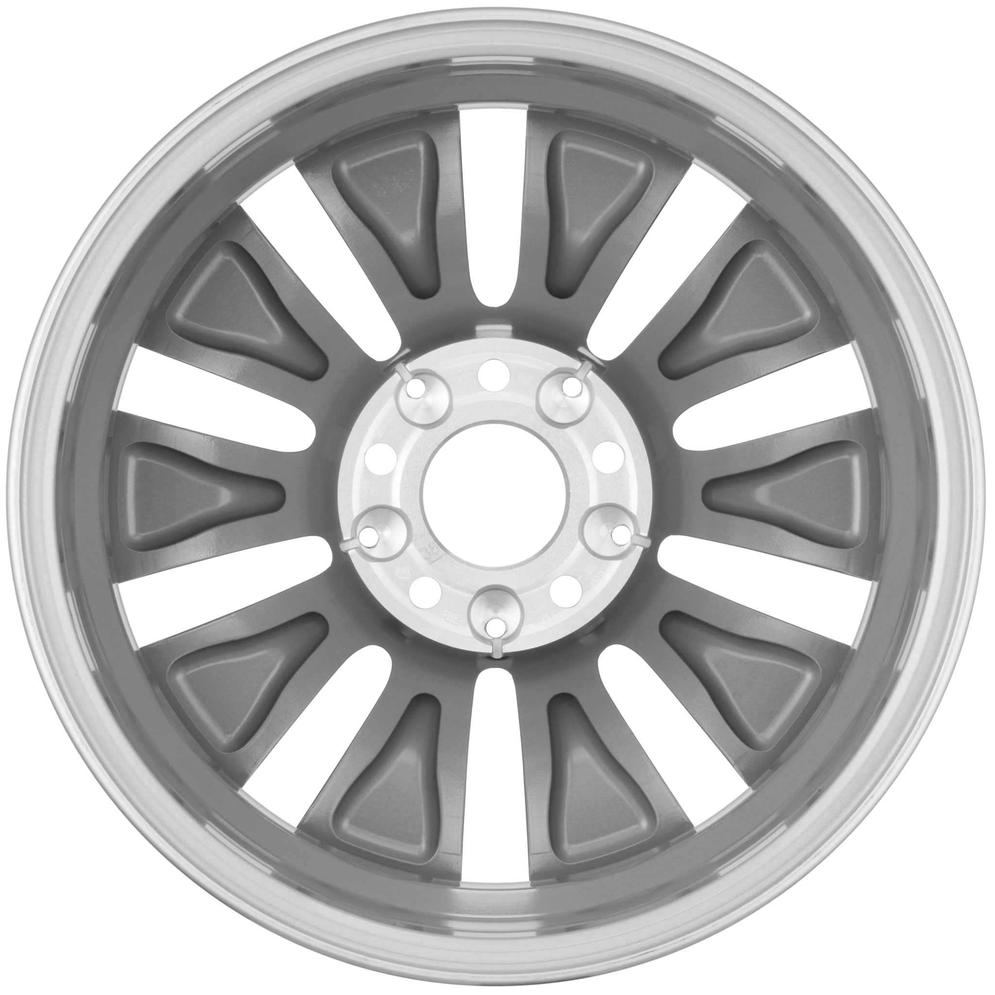 Mercedes 10 Hole [242-16] Vanadium Silver Alloy Wheel Product Image #2