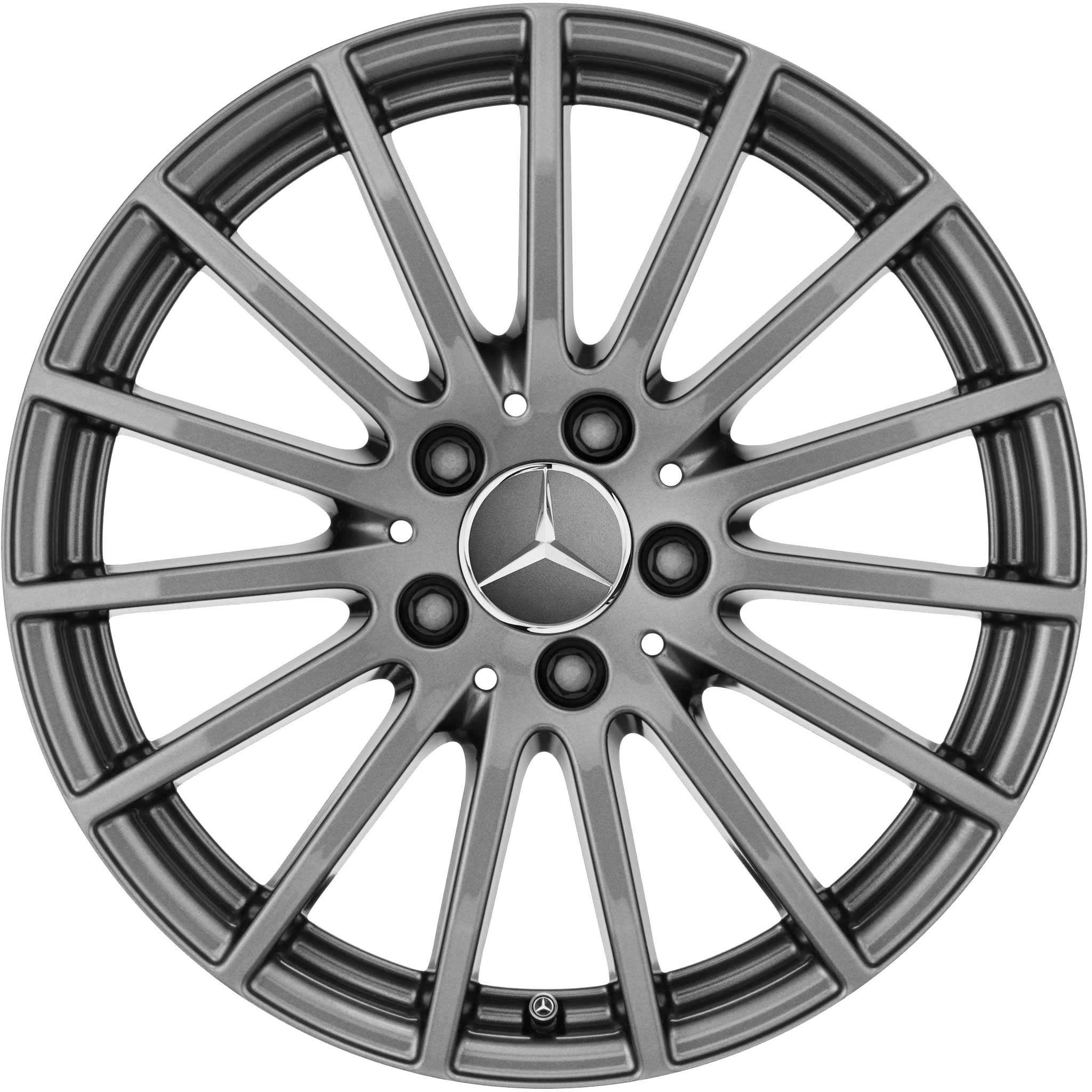 Mercedes Multispoke [242-17] Himalaya Grey Alloy Wheel Product Image #1