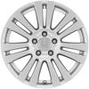 Mercedes 7 Twin Spoke [242-16] Vanadium Silver Wheel Img 1