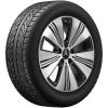Mercedes 5 Spoke [243-18] Gloss Back with High Sheen Wheel Img 2