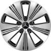 Mercedes 5 Spoke [243-18] Gloss Back with High Sheen Wheel Img 1