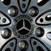 Mercedes 5 Double Spoke [243-18] Gloss Back with High Sheen Wheel Img 4