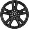 Mercedes 5 Twin Spoke [246-16] Gloss Black Wheel Img 1