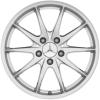 Mercedes 5 Twin Spoke [246-17] Titanium Silver Wheel Img 1