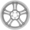 Mercedes 5 Twin Spoke [246-17] Titanium Silver Wheel Img 3
