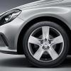 Mercedes 5 Spoke [246-17] Titanium Silver Wheel Img 4