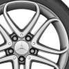 Mercedes 5 Twin Spoke [246-17] Himalaya Grey with High Sheen Wheel Img 2