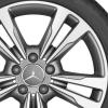 Mercedes 5 Twin Spoke [246-18] Himalaya Grey with High Sheen Wheel Img 2