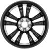 Mercedes 5 Twin Spoke [246-18] Gloss Black with Red Rim Edge Wheel Img 3