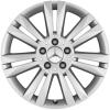 Mercedes 7 Twin Spoke [246-17] Titanium Silver Wheel Img 1