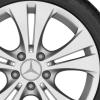 Mercedes 5 Twin Spoke [246-17] Vanadium Silver Wheel Img 2