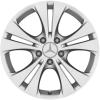 Mercedes 5 Twin Spoke [246-17] Vanadium Silver Wheel Img 1