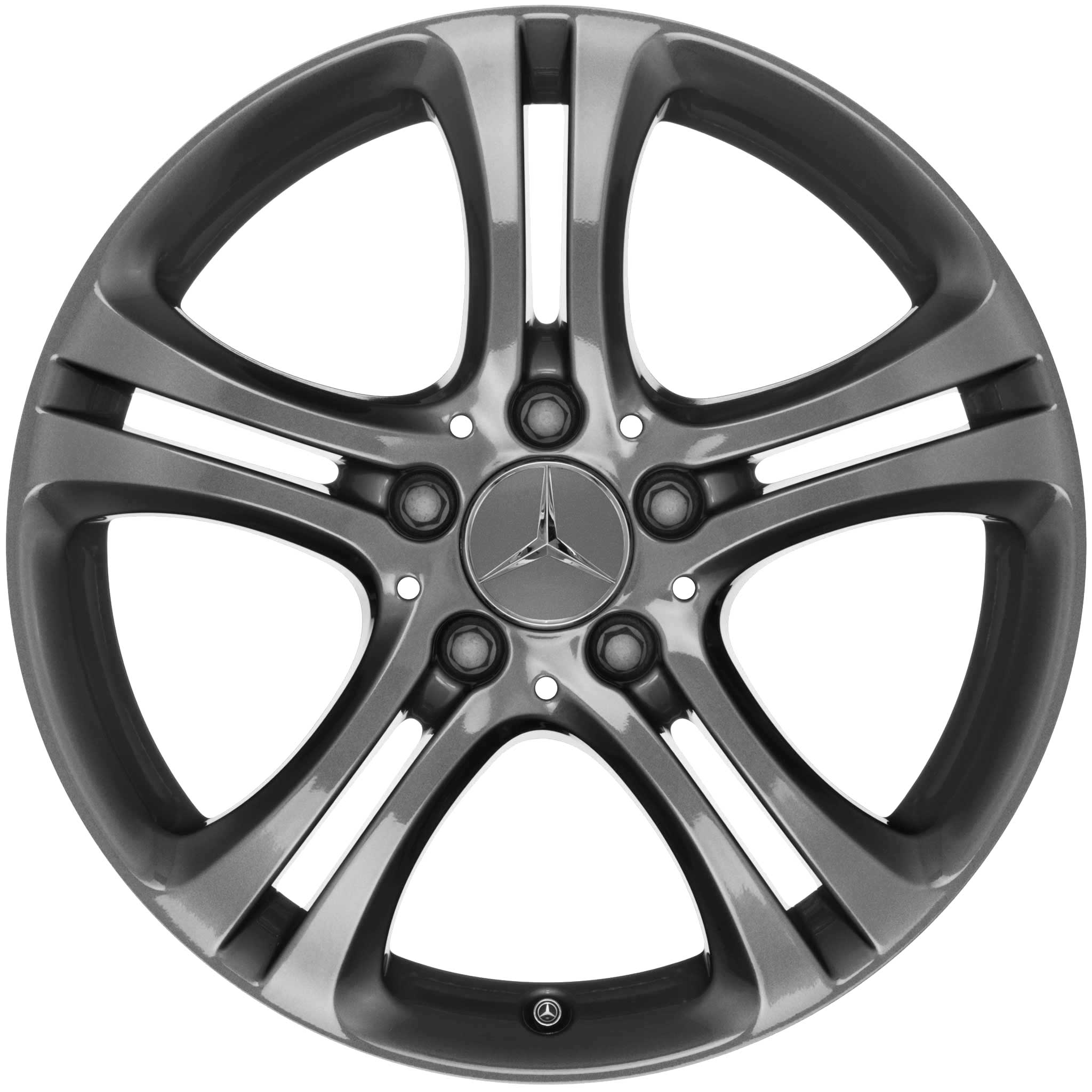 Mercedes 5 Twin Spoke [246-17] Tremolite Metallic Alloy Wheel Product Image #1