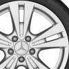 Mercedes 5 Twin Spoke [246-17] Vanadium Silver Wheel Img 2