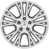Mercedes 5 Y Spoke [246-17] Titanium Silver Wheel Img 1