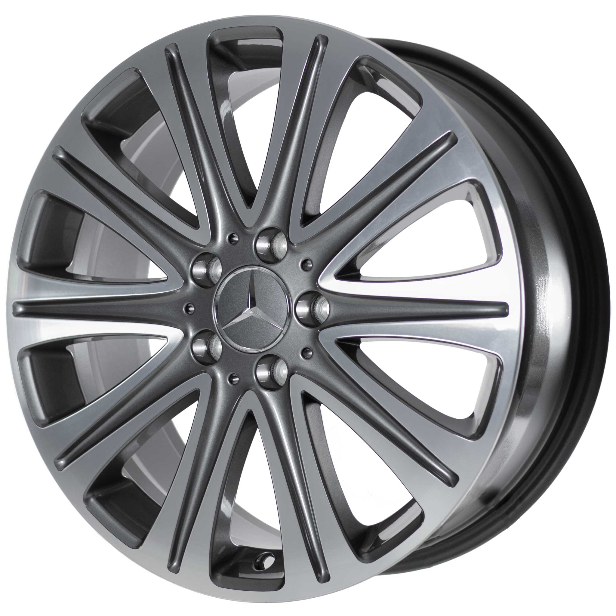 Mercedes 10 Spoke [246-18] Tremolite Metallic with High Sheen Alloy Wheel Product Image #2