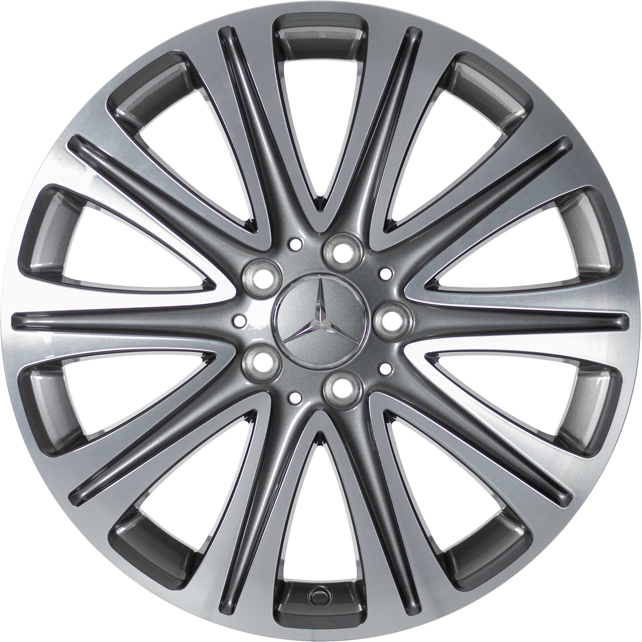 Mercedes 10 Spoke [246-18] Tremolite Metallic with High Sheen Alloy Wheel Product Image #1