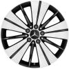 Mercedes 5 Twin Spoke [246-18] Gloss Black with High Sheen Wheel Img 1