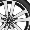 Mercedes 5 Twin Spoke [246-18] Gloss Black with High Sheen Wheel Img 2