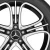 Mercedes 5 Triple Spoke [246-18] Gloss Black with High Sheen Wheel Img 2