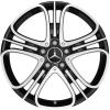 Mercedes 5 Triple Spoke [246-18] Gloss Black with High Sheen Wheel Img 1