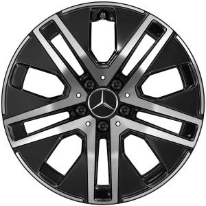18" Mercedes 5 Twin Spoke [247-18] Gloss Black with High Sheen alloy wheel