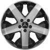 Mercedes 5 Spoke [247-18] Gloss Black with High Sheen Wheel Img 1