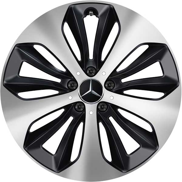 Mercedes 10 Spoke [247-19] Gloss Back with High Sheen Alloy Wheel Product Image #1