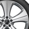 Mercedes 5 Hole [247-20] Tremolite Metallic with High Sheen Wheel Img 2