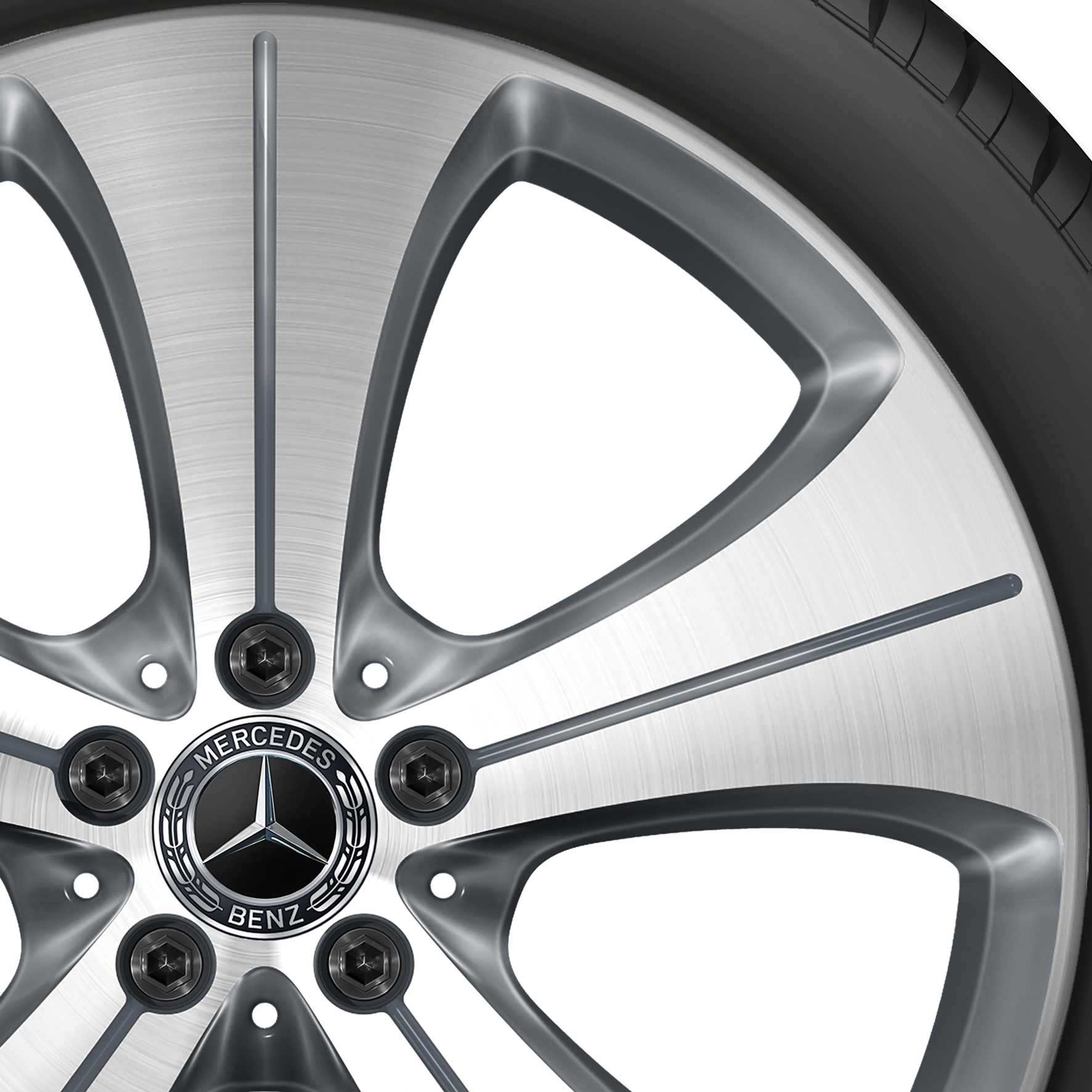 Mercedes 5 Hole [247-20] Tremolite Metallic with High Sheen Alloy Wheel Product Image #2