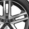Mercedes 5 Twin Spoke [247-19] Gloss Back with High Sheen Wheel Img 2