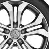 Mercedes 5 Twin Spoke [253-17] Tremolite Metallic with High Sheen Wheel Img 2