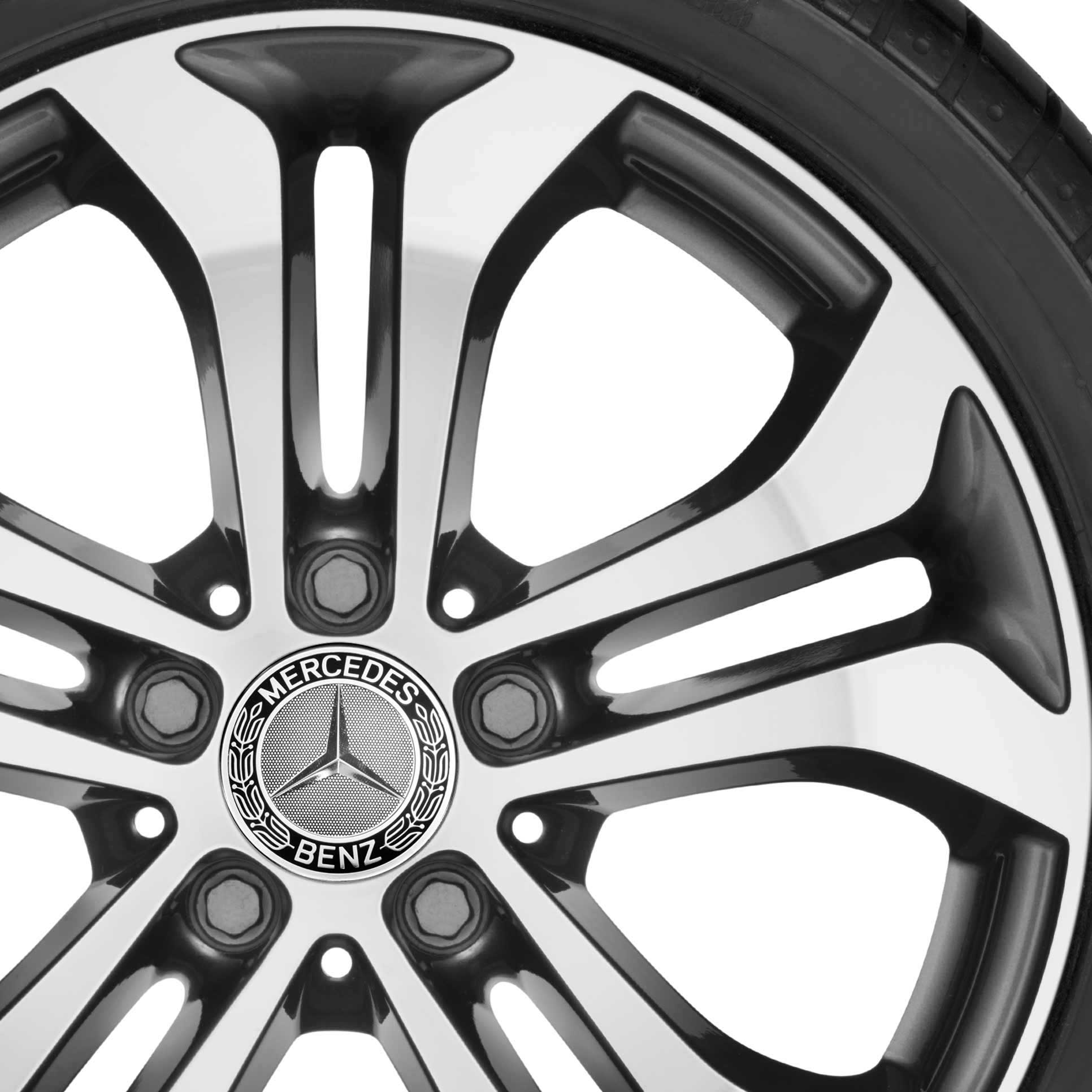 Mercedes 5 Twin Spoke [253-17] Tremolite Metallic with High Sheen Alloy Wheel Product Image #2