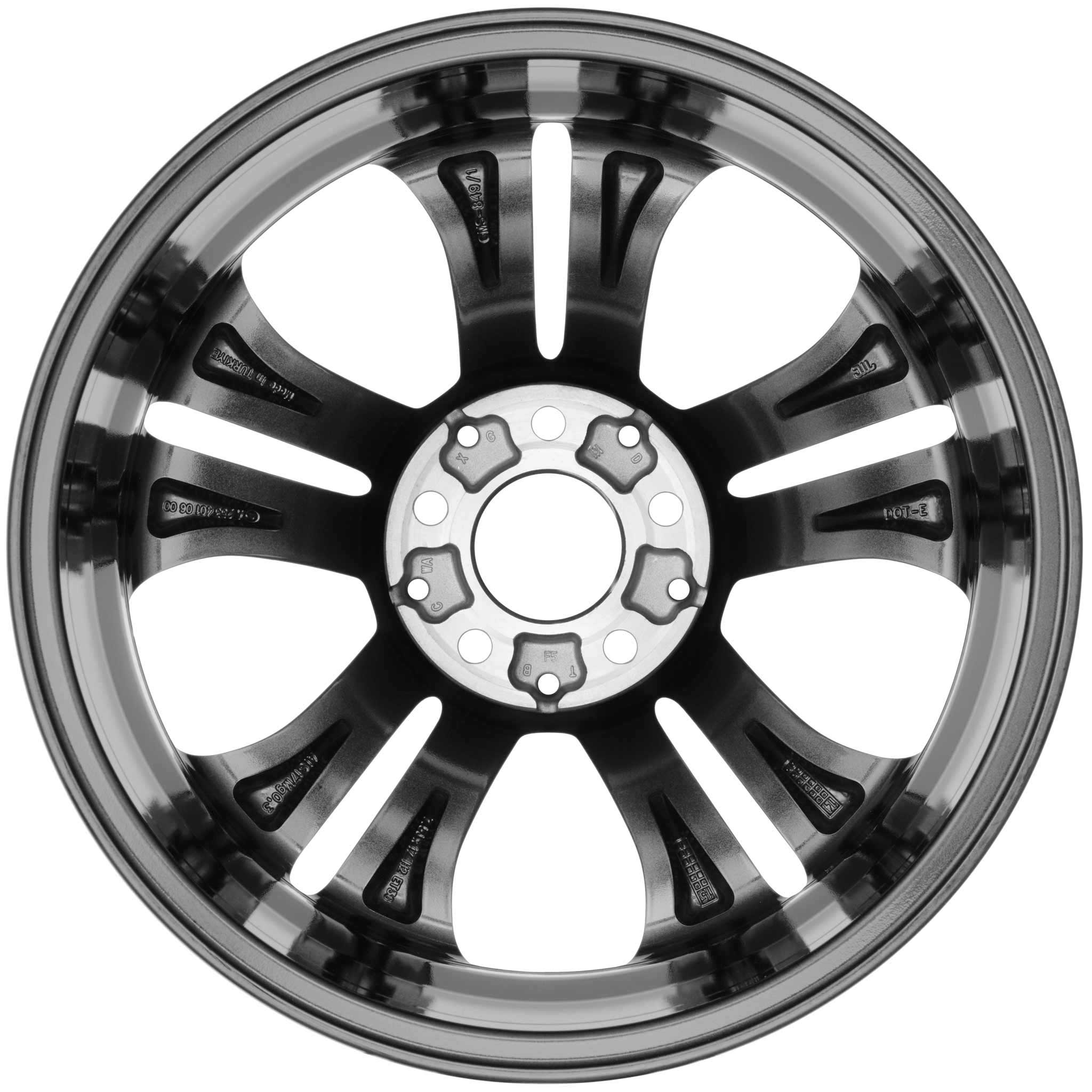 Mercedes 5 Twin Spoke [253-17] Tremolite Metallic with High Sheen Alloy Wheel Product Image #3