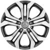Mercedes 5 Twin Spoke [253-17] Tremolite Metallic with High Sheen Wheel Img 1