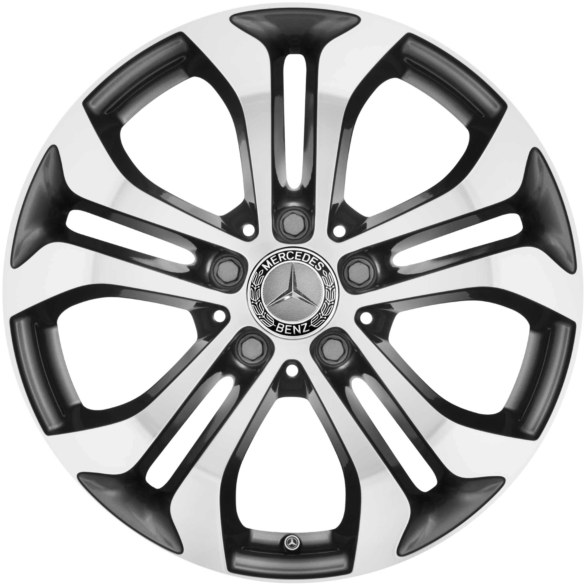 Mercedes 5 Twin Spoke [253-17] Tremolite Metallic with High Sheen Alloy Wheel Product Image #1