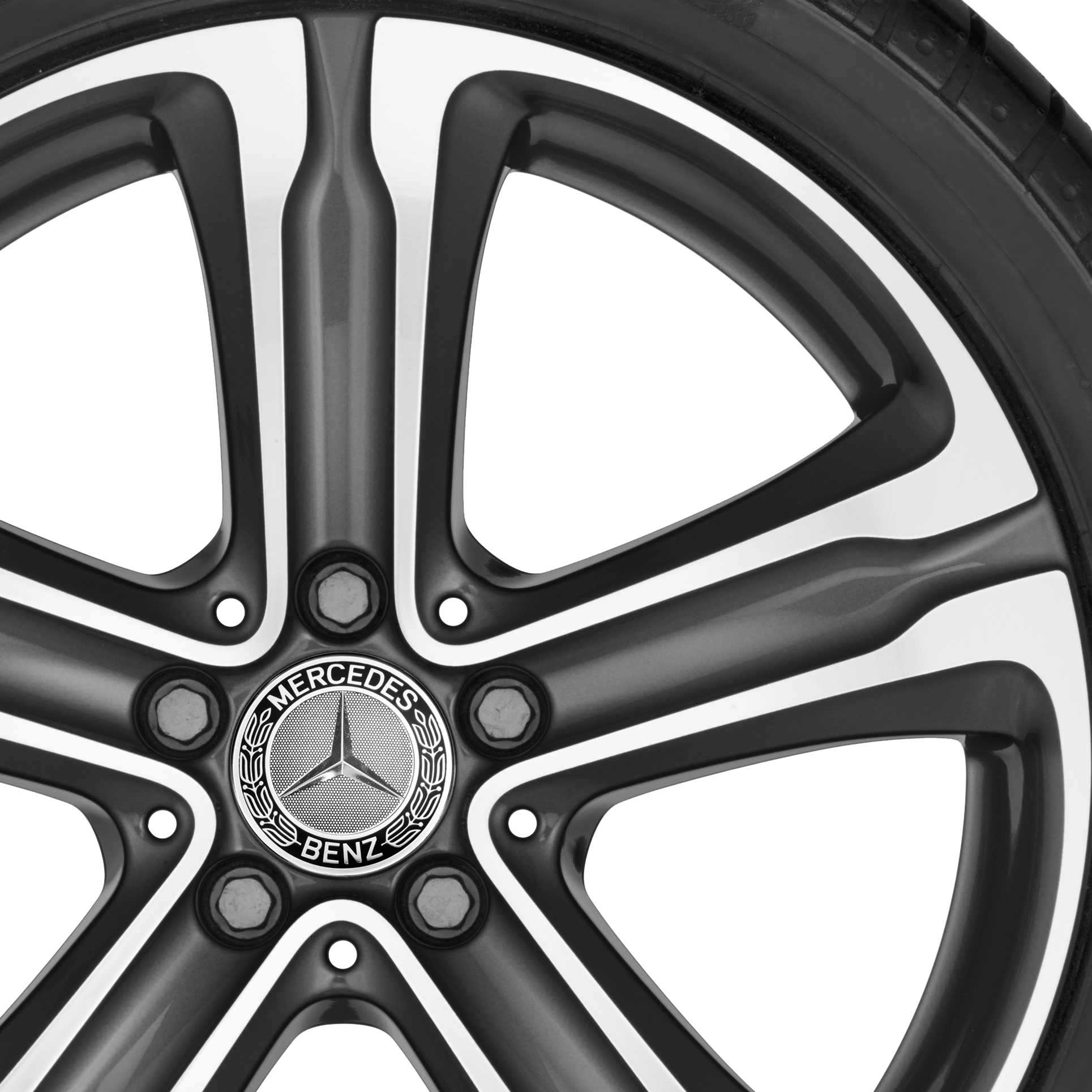 Mercedes 5 Spoke [253-18] Tremolite Metallic with High Sheen Alloy Wheel Product Image #2