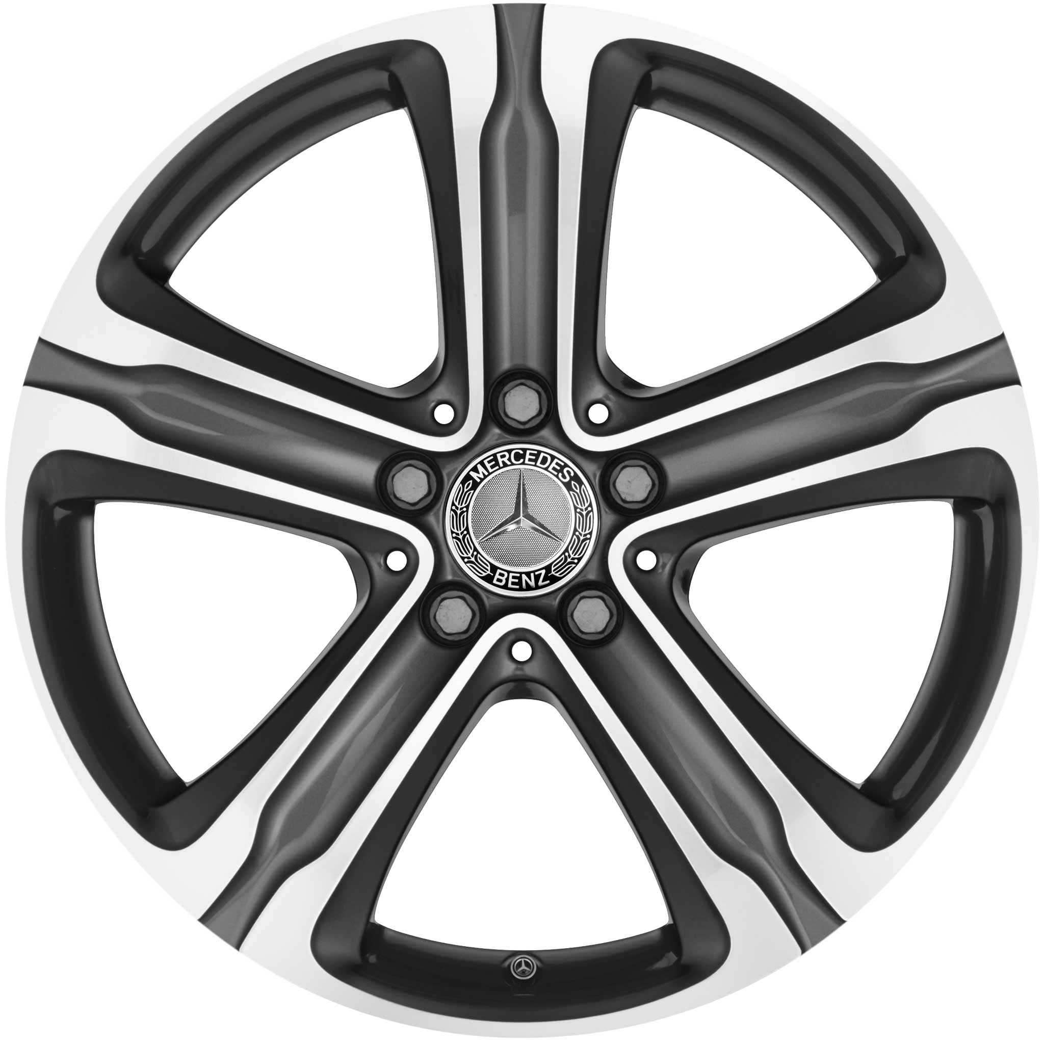 Mercedes 5 Spoke [253-18] Tremolite Metallic with High Sheen Alloy Wheel Product Image #1