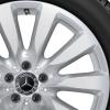 Mercedes 10 Spoke [253-19] Vanadium Silver Wheel Img 2