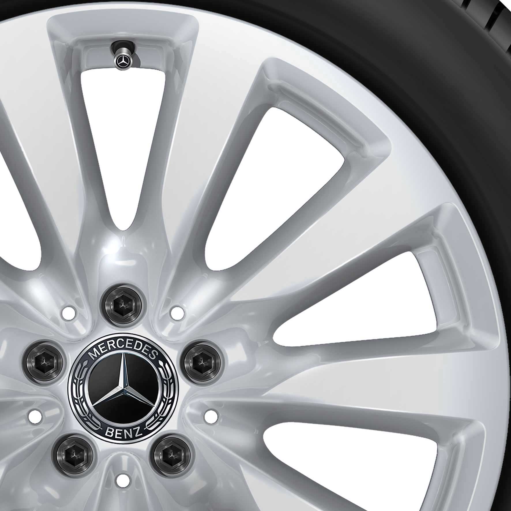 Mercedes 10 Spoke [253-19] Vanadium Silver Alloy Wheel Product Image #2