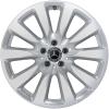 Mercedes 10 Spoke [253-19] Vanadium Silver Wheel Img 1