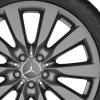 Mercedes 10 Spoke [253-19] Matt Himalaya Grey Wheel Img 2