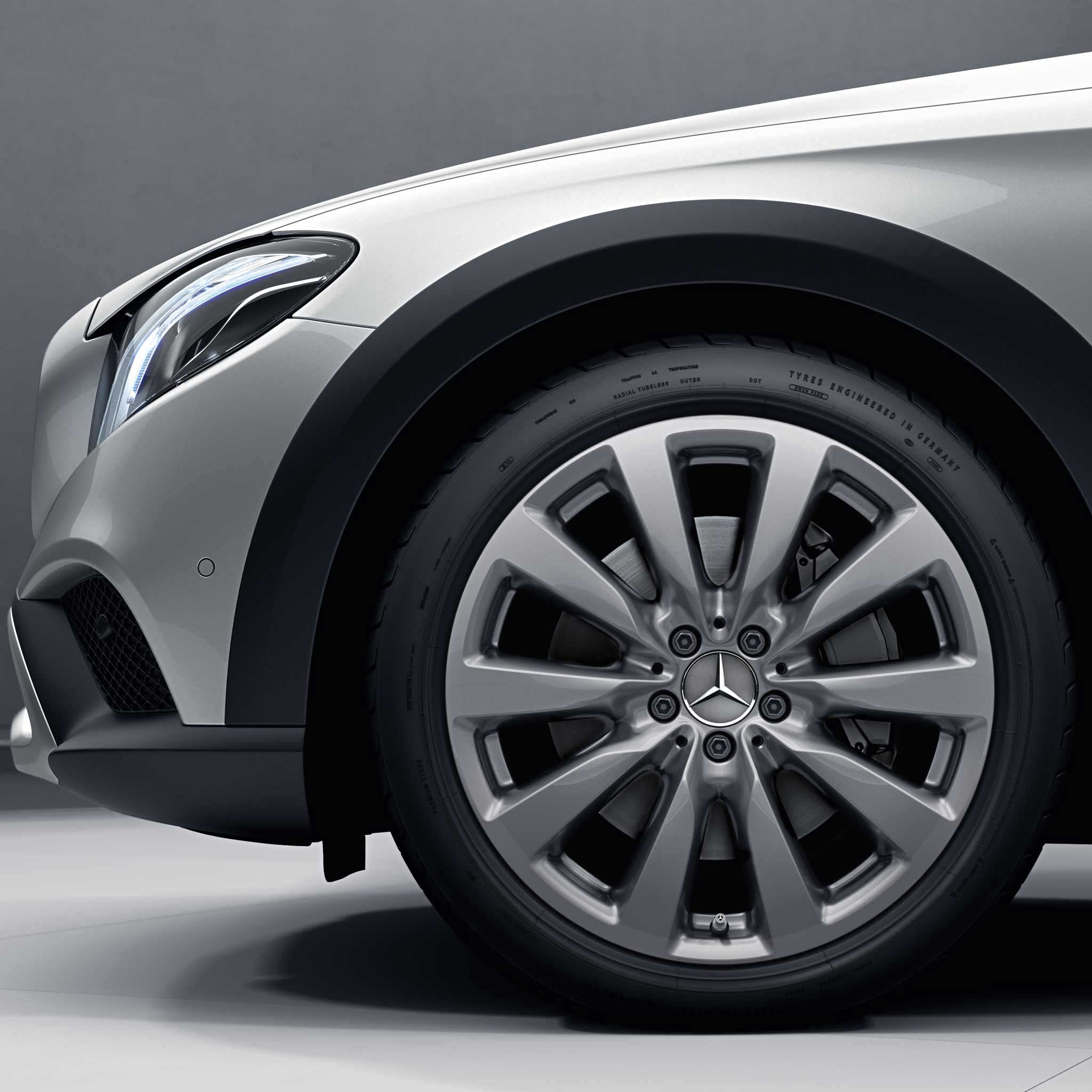 Mercedes 10 Spoke [253-19] Matt Himalaya Grey Alloy Wheel Product Image #4