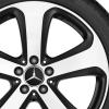 Mercedes 5 Spoke [253-19] Gloss Black with High Sheen Wheel Img 2